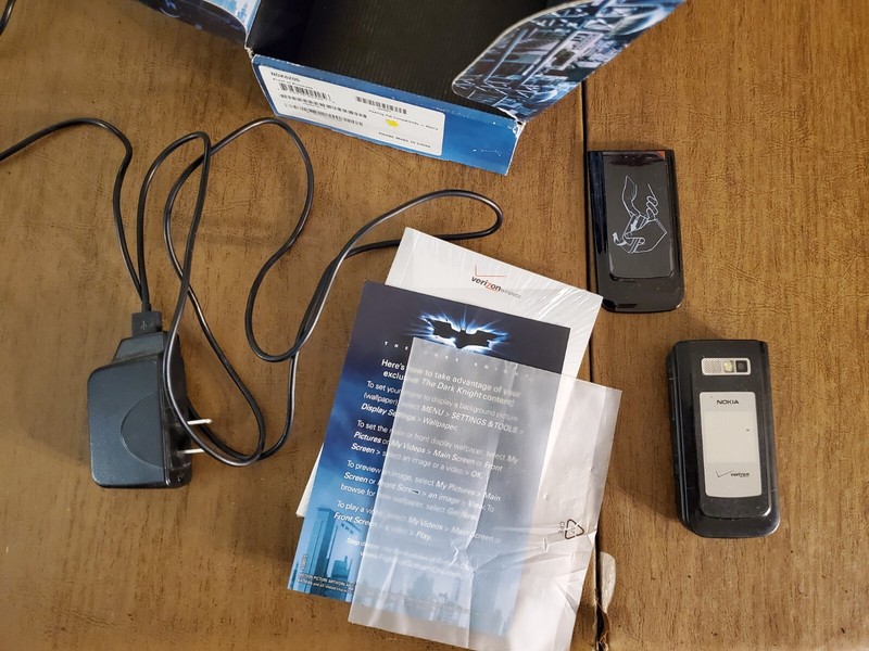 Nokia 6205 - The Dark Knight Edition Black Verizon Cell Phone - Tested Working gallery