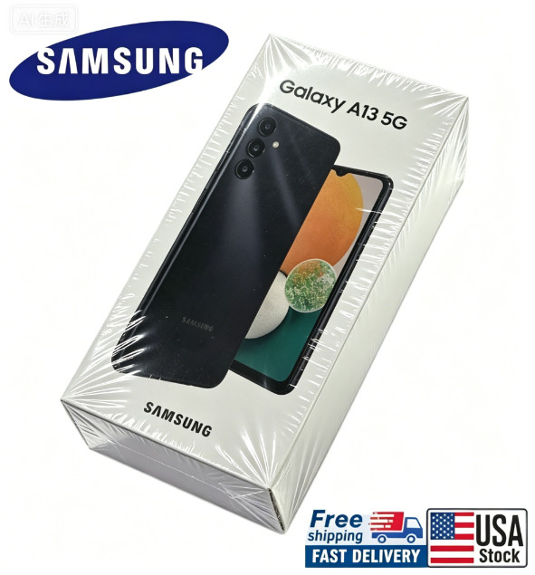 Samsung Galaxy A13 5G SM-A136U 64GB Unlocked Black New Sealed Smartphone