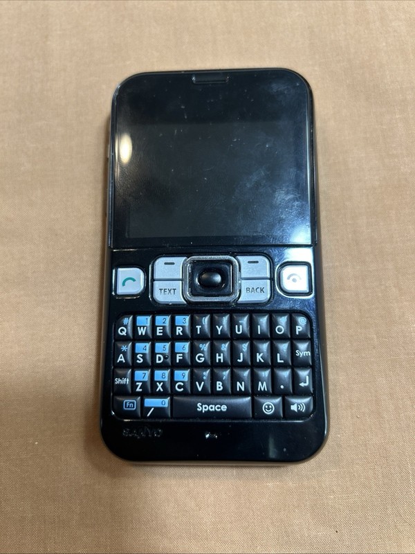 Sanyo PLS-2700 Phone Vintage Black Untested