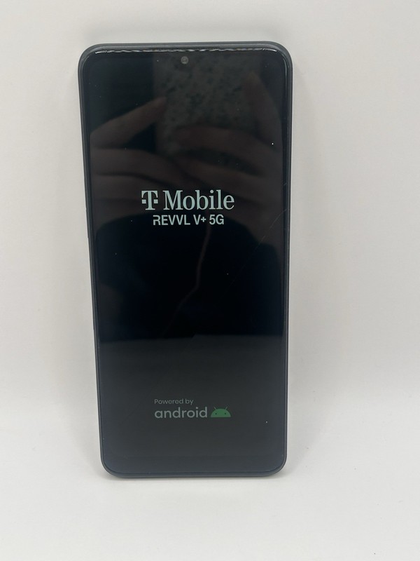 T-Mobile REVVL V+ 5G Smartphone Locked Cracked Screen Parts Repair Red Triple