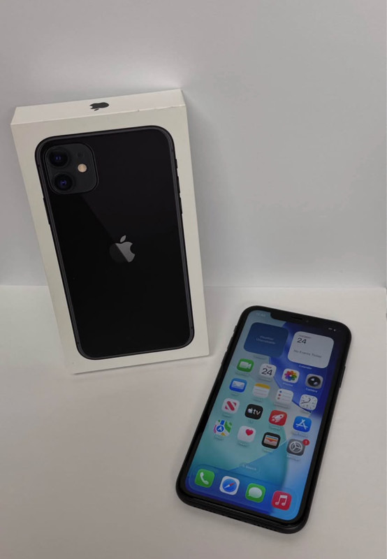 New Open Box Apple iPhone 11 64GB Factory Unlocked 100% Battery 1-Year Warranty gallery