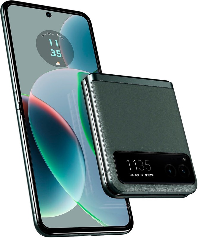 Motorola Moto Razr 40 5G (2023) 128GB XT2323-6 Green Cricket/Unlocked, Very Good