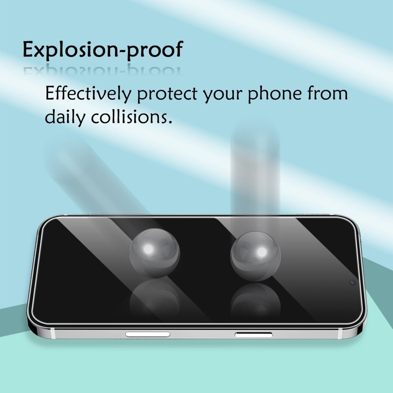 [2+2 PCS] Screen Protector & Camera Lens Protectors for iPhone 16 Pro Max 6.9 In gallery