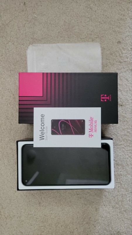 T-Mobile REVVL 5G – 128GB – Nebula Black – 9/10