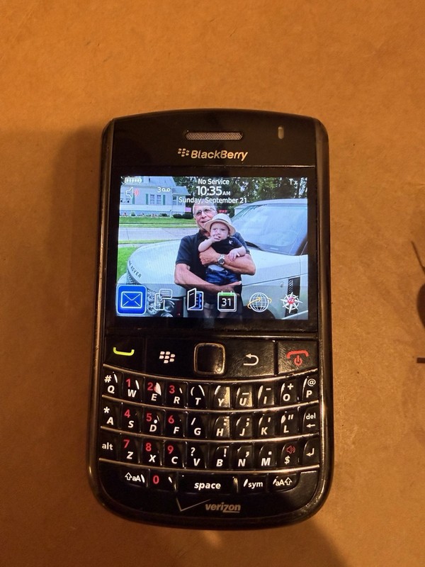 ❤️Blackberry Bold 9650 Cellular Phone Verizon~Black~Works