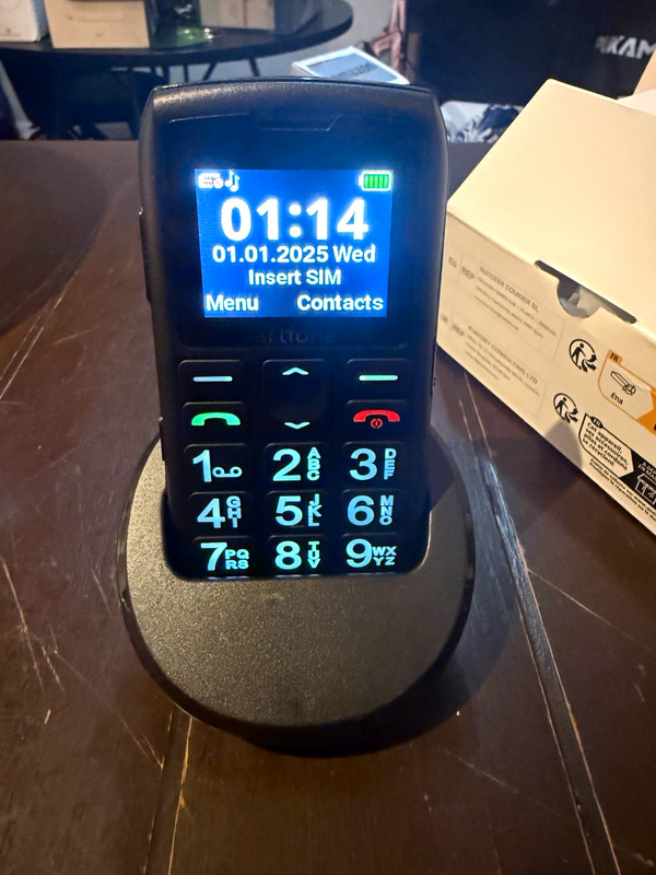 artfone C1+4G Cell Phone for Seniors, Large Buttons Basic Phone, SOS Button