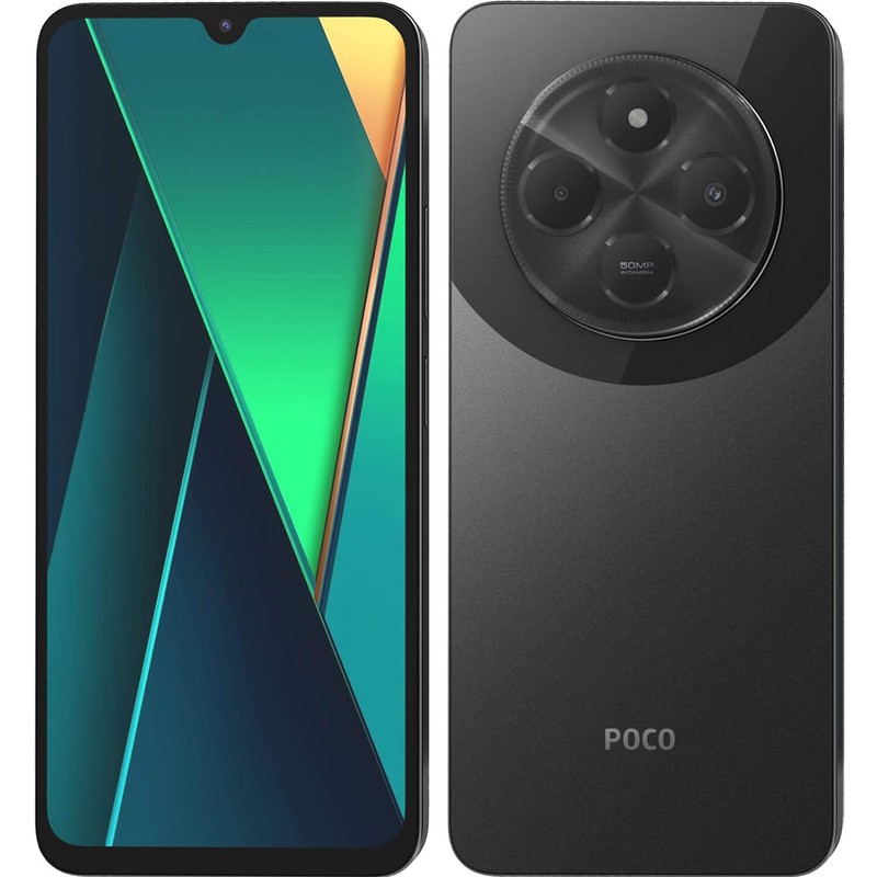 Xiaomi Poco C75 4G Black 256GB + 8GB Dual-SIM Factory Unlocked GSM NEW