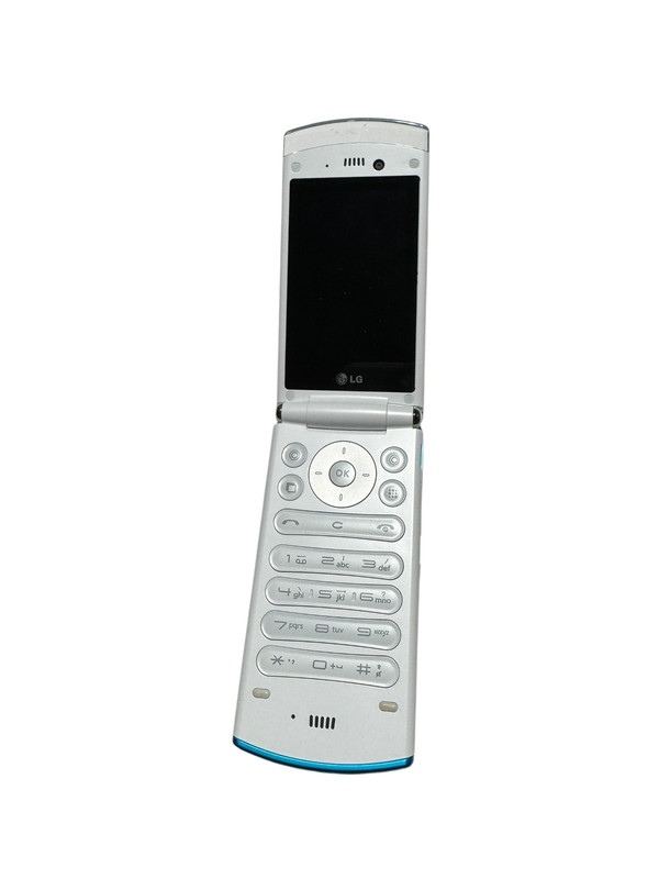 LG GD580 Purity Slim Folder Blue Flip Phone – For Parts/Not Working