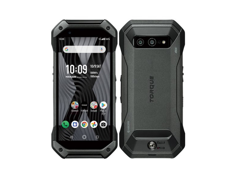 KYOCERA TORQUE 5G KYG01 BLACK 128GB Android Smartphone Unlocked Used in Japan