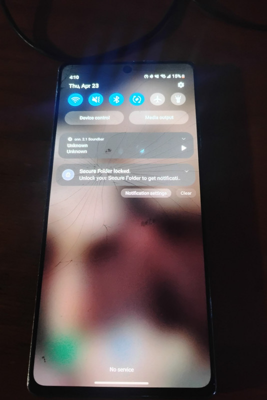 Samsung Black Android Bar Smartphone 20MP+ Camera Bluetooth Wi-Fi