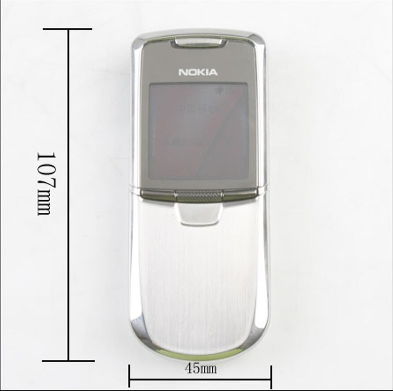 Nokia 8800 Phone Support English Arabic Russian keyboard Bluetooth GSM FM gallery