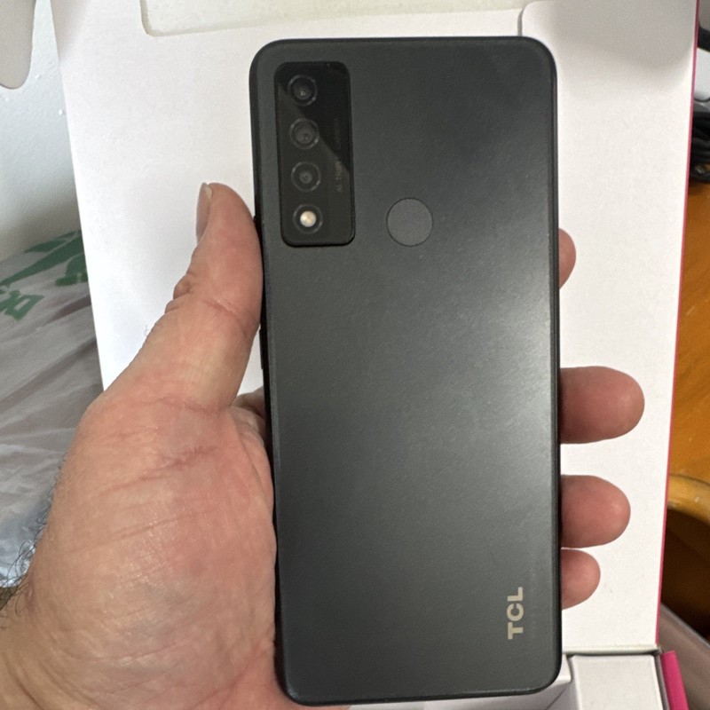 TCL 20xe 32GB Gray Unlocked Bar Smartphone USB-C Model tcl 20xe