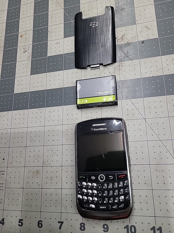 BlackBerry Curve 8900 Titanium Gray ( AT&T ) Rare movie star type Smartphone