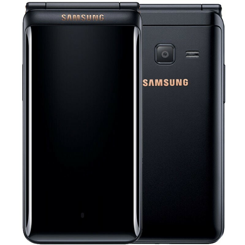 Android Samsung Galaxy Folder 2 SM-G1650 Big Keyboad Dual SIM 4G LTE Flip Phone gallery