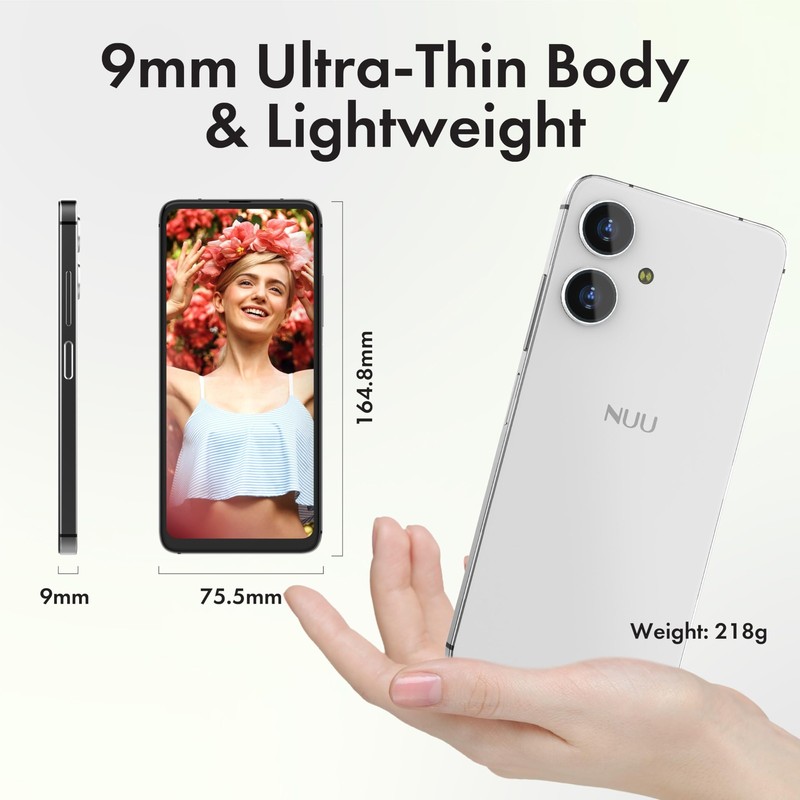 N10 Basic Cell Phone for T-Mobile, Mint, Metro, Qlink, Tello and More 4GB/128... gallery