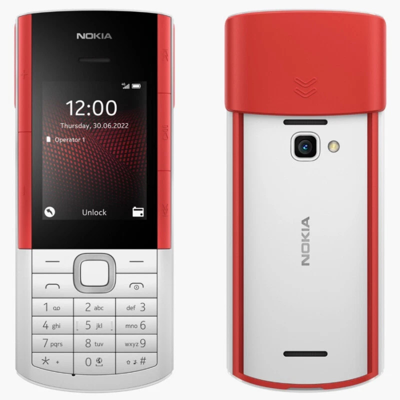 Nokia 5710 4G Factory Unlocked GSM 2.4 in 4GB RAM Dual Sim Cellphone