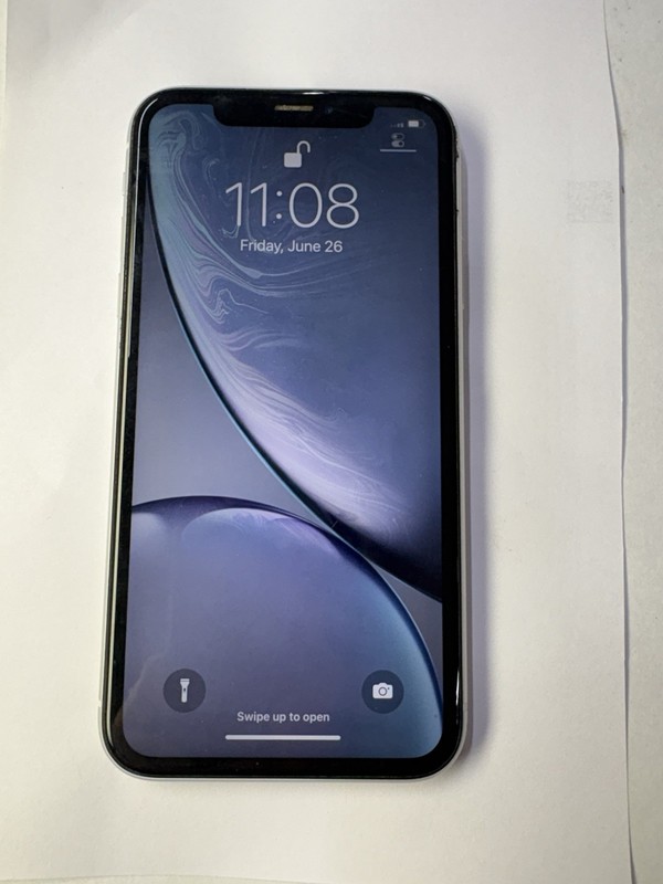 Apple iPhone XR 64GB SIM Locked White MRYX2LL/A Good BH 87% READ!!!