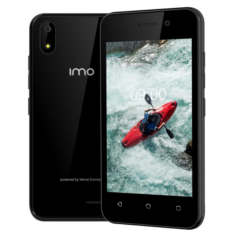 IMO Q2 Plus Smartphone UNLOCKED Compact 4&Prime; Mobile Android 8 4G LTE Black