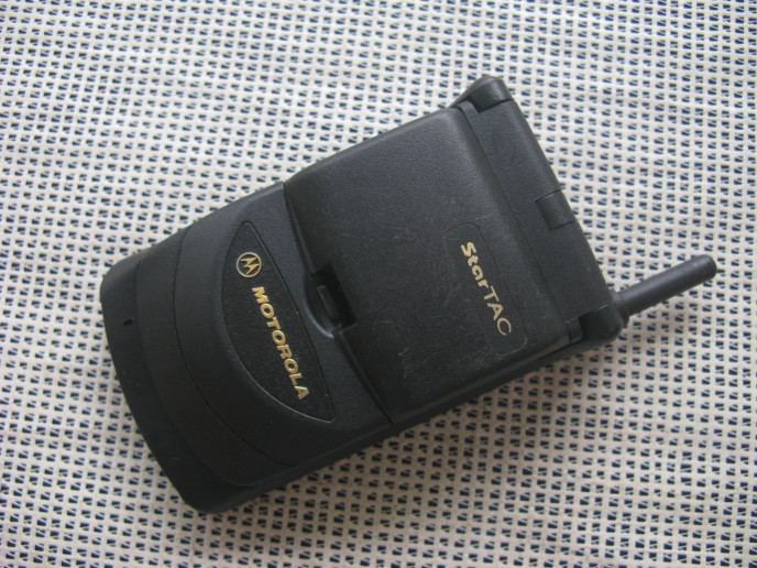 Motorola StarTAC 328 328c 2G GSM 900 Flip Antena Original CellPhone Unlocked