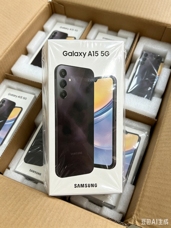 New Samsung Galaxy A15 5G SM-A156U 128GB/64GB Factory Unlocked 6.5 » – Black USA