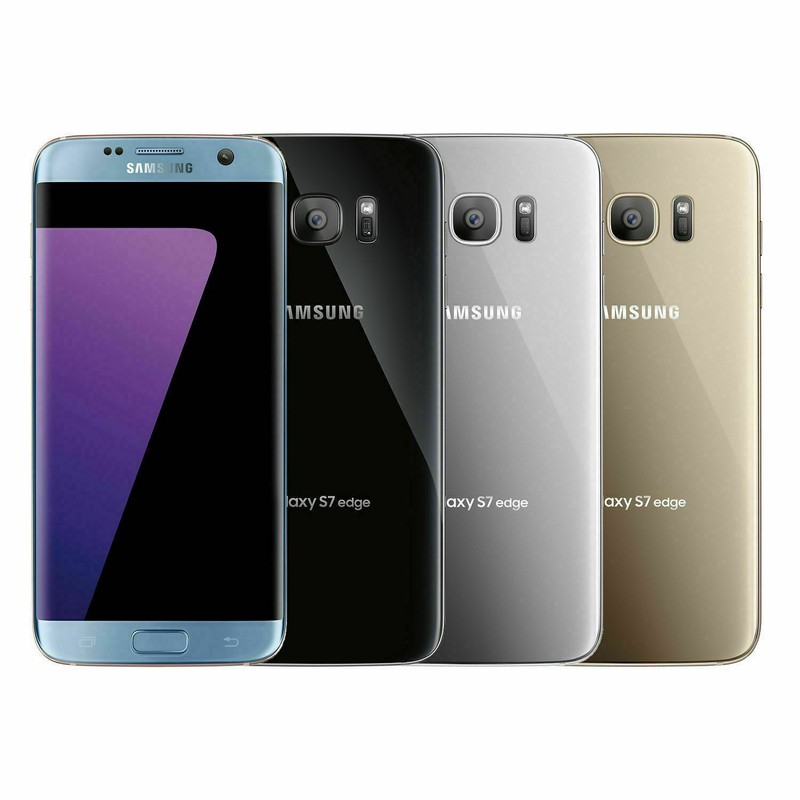Original Samsung Galaxy S7 Edge G935F/DS 32GB DUAL SIM Unlocked Phone Good B+ US
