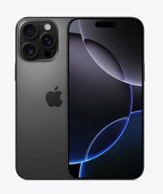 Apple iPhone 16 Pro Max – Unlocked – Black Titanium – 512GB – Good