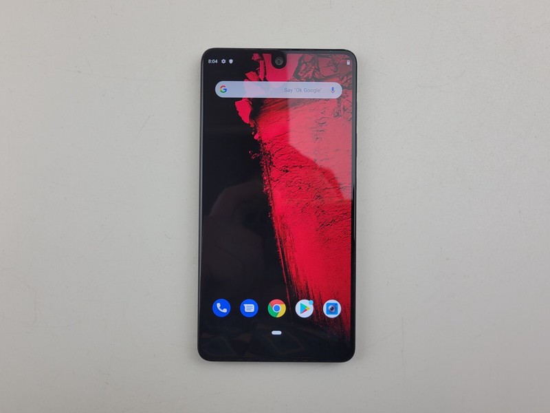 Essential Phone (PH-1) 128GB – Black (Sprint) Smartphone – SMALL ISSUE – J8279