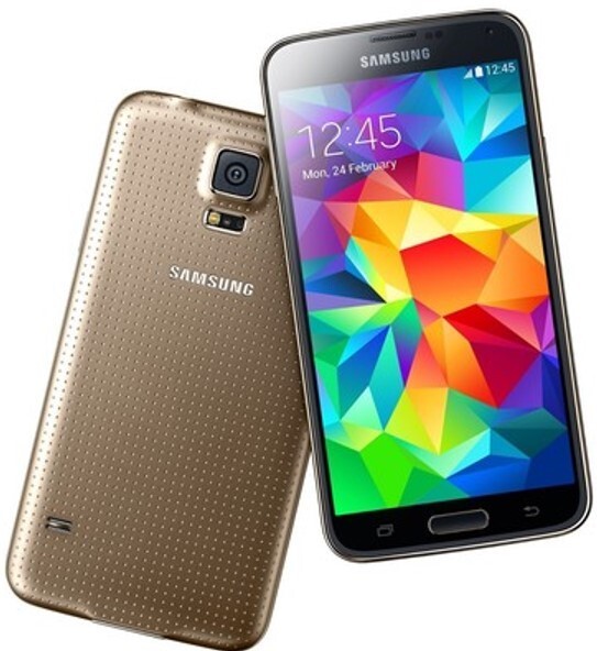 USED – Samsung Galaxy S5 SM-G900F 16GB (FACTORY UNLOCKED) 5.1&Prime; HD Gold