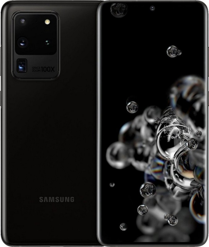 For Parts Samsung Galaxy S20 Ultra, Unlocked, 128 GB, Camera Failure, A+ Batt gallery