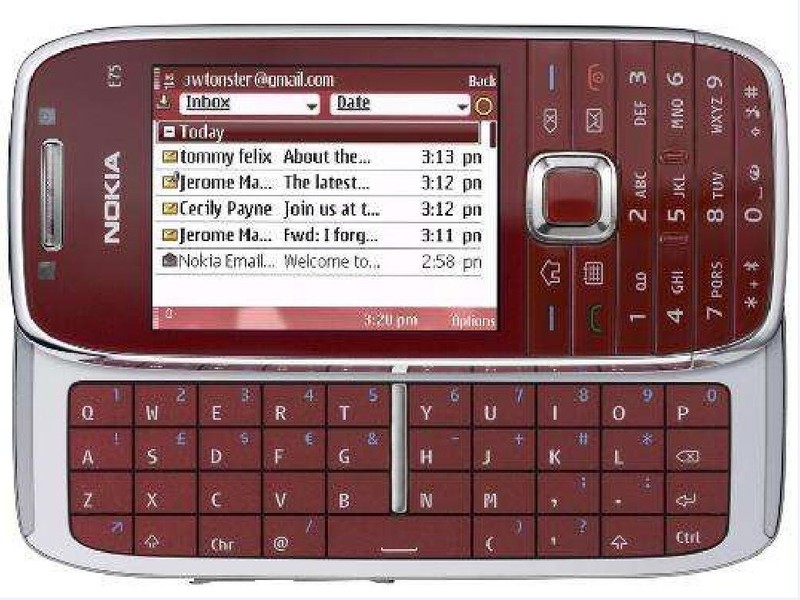 Nokia E75 3G HSDPA Wi-Fi Bluetooth GPS Radio QWERTY Slider Phone Original 2.4" gallery