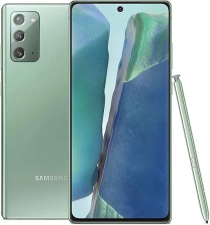 Samsung Galaxy Note20 5G SM-N981U1 Unlocked 128GB Mystic Green B Medium Burn