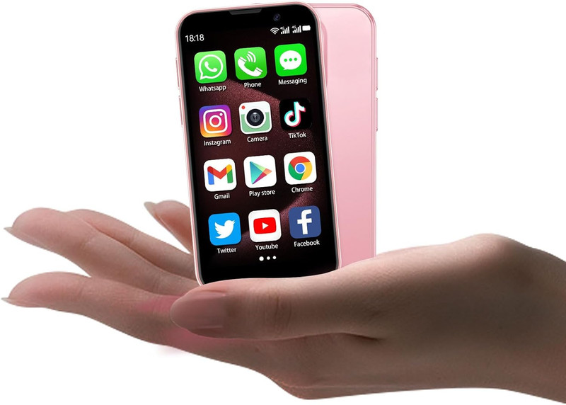 Mini Phone 3.0&Prime; HD Touch Screen Mini Smartphone World&rsquo;S Smallest Unlocked Androi
