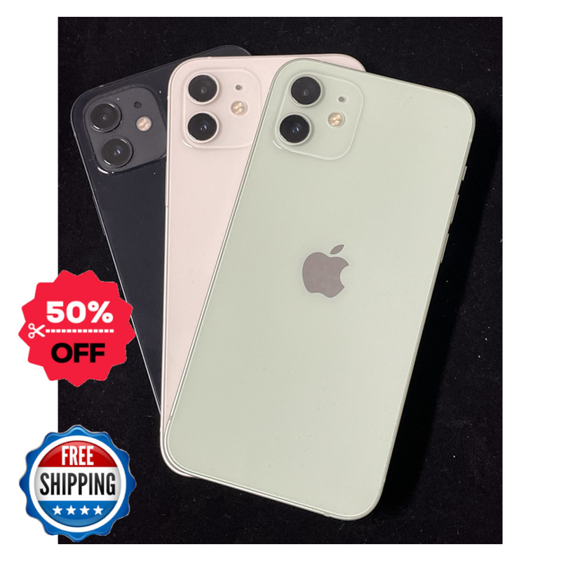 Apple iPhone 12 64/128GB AT&T Unlocked Verizon Green|White|Black Good Condition