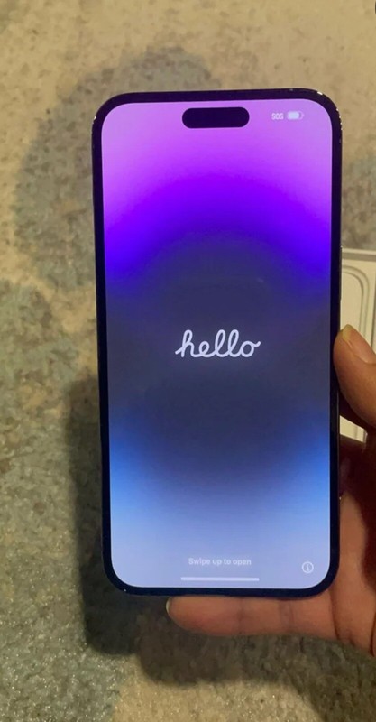 iPhone 14 Pro Max Purple With TikTok Downloaded gallery