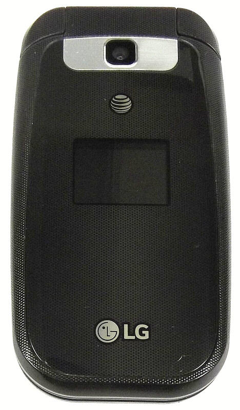 LG True B470 – Black and Gray ( AT&T ) Cellular Flip Phone