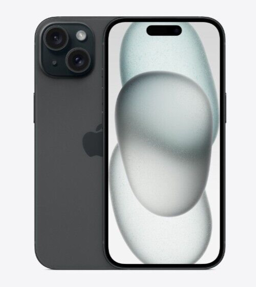 Apple iPhone 15 – 128GB – Unlocked – Black – Fair