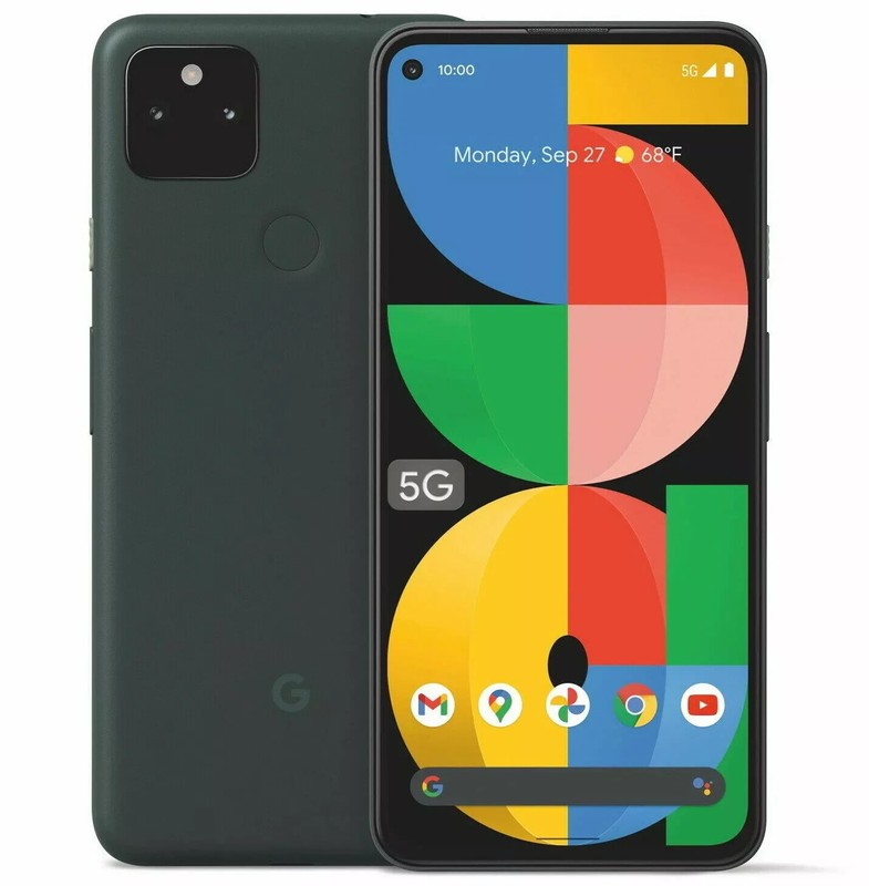 FOR PARTS – Google Pixel 5A 5G 128GB 6GB RAM G4S1M (FACTORY UNLOCKED) 6.34&Prime; OLED
