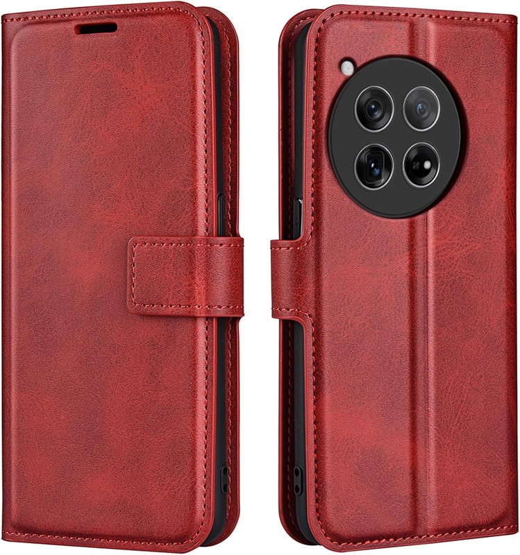 Flip Case for Oneplus 12R Wallet PU Leather Magnetic Protective Cellphone Case