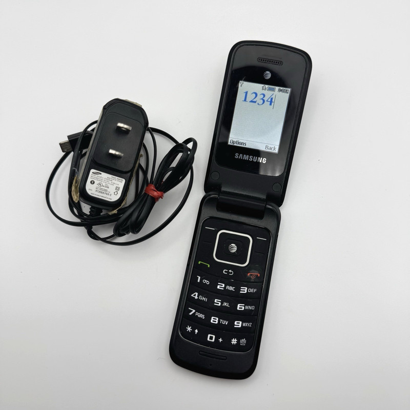Samsung SGH-A157V Flip Phone AT&T Vintage Tested-AS-IS-Read