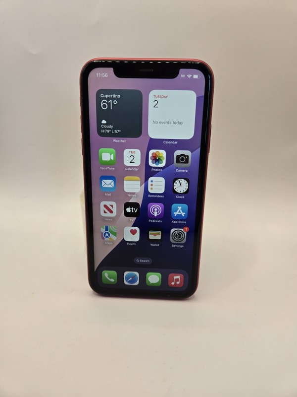 Apple iPhone 11 Red 64GB A2111 MWKP2LL/A Unlocked Clean Good