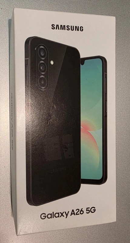 NEW Sealed Samsung Galaxy A26 5G A266U1 🔓 128GB Black 📱 Unlocked USA WARRANTY