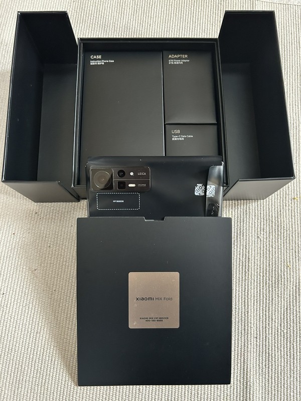 Xiaomi Mix Fold 2 Foldable Black Smartphone 12gb/256gb gallery