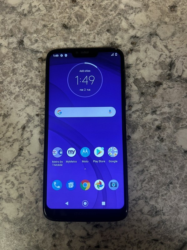 Motorola Moto G7 Power – 32 GB – Blue (Metro) ~M15