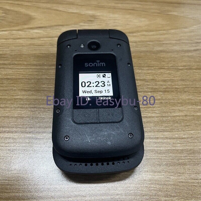 Sonim XP3 Plus XP3900 Rugged Flip Phone 16GB SonimOS Unlocked (Any Carrier)Black