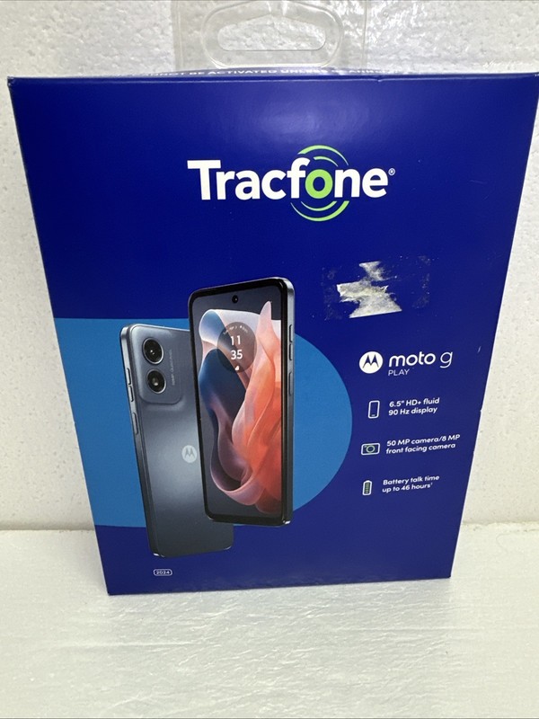 TracFone Moto G Play 2024 64GB / New In Sealed Box