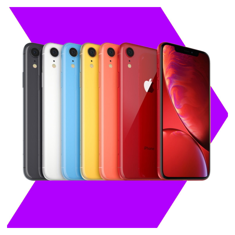 Apple iPhone XR 64GB Unlocked – Yellow, Red, Blue, Black – Free Shipping!