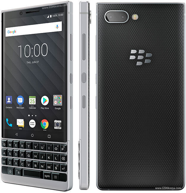 Blackberry Key2 64GB Single or Dual SIM Unlocked Smartphone-Newsealed Multicolor