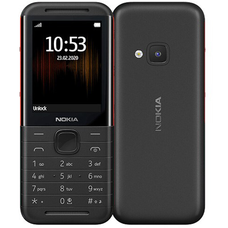Original Nokia 5310(2020)MP3 FM GSM 2G Dual Sim 2.4&Prime;Feature Phone UNLOCKED-BLACK