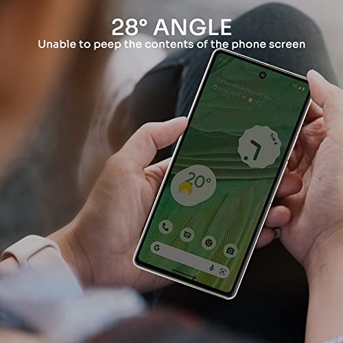 2+2 Pack Privacy Screen Protector for Google Pixel 7 & 8 Ultra HD Anti-Scratch B gallery
