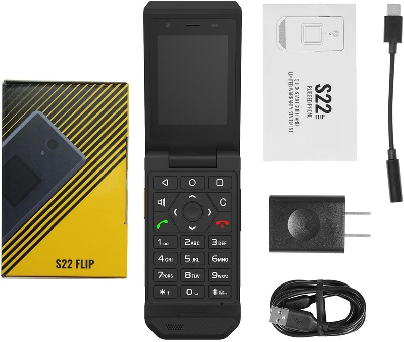 Unifone CAT S22 Rugged Flip Phone 16GB 2.8 » Touchscreen Unlocked Smartphone